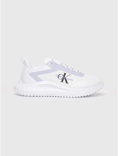 Tenis-Calvin-Klein-Franjas-Mujer-Blanco