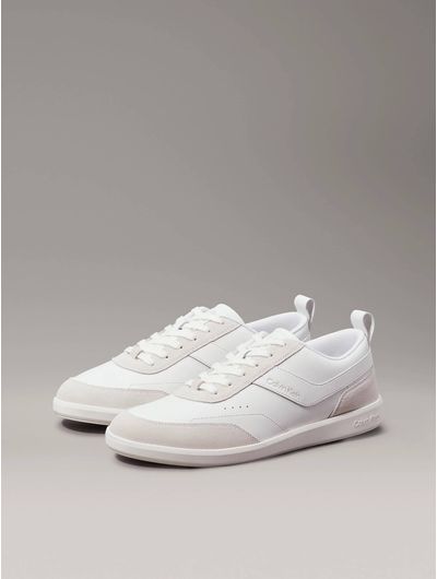 Tenis-Calvin-Klein-de-Piel-Hombre-Blanco