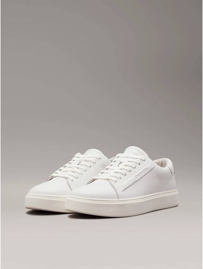 Tenis-Calvin-Klein-Piel-Hombre-Blanco
