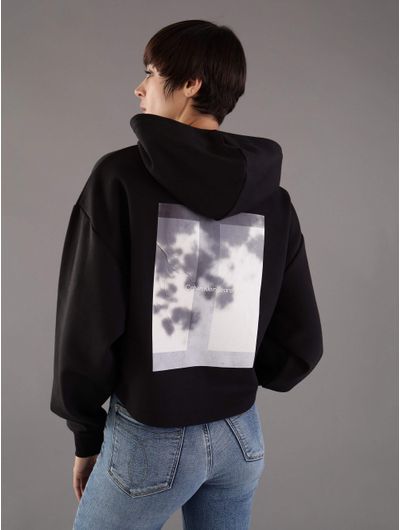 Sudadera-Calvin-Klein-Logo-Estampado-Mujer-Negro