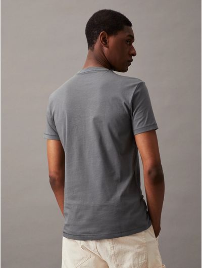 Playera-Calvin-Klein-Slim-Monologo-Hombre-Gris