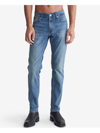 Jeans-Calvin-Klein-Slim-Hombre-Azul
