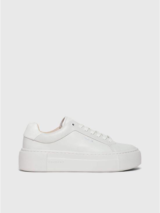 Tenis-Calvin-Klein-de-Piel-Mujer-Blanco