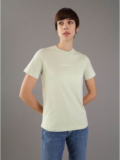 Playera-Calvin-Klein-Logo-Mujer-Verde