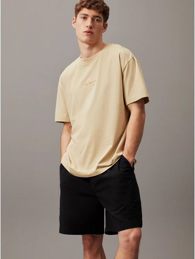 Shorts-Calvin-Klein-Texturizado-Hombre-Negro