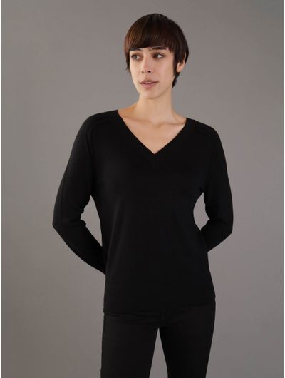 Sueter-Calvin-Klein-de-Lana-Mujer-Negro