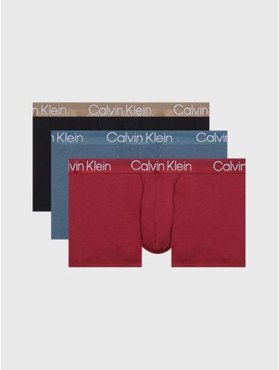 Trunks-Calvin-Klein-Modern-Structure-Paquete-de-3-Hombre-Multicolor