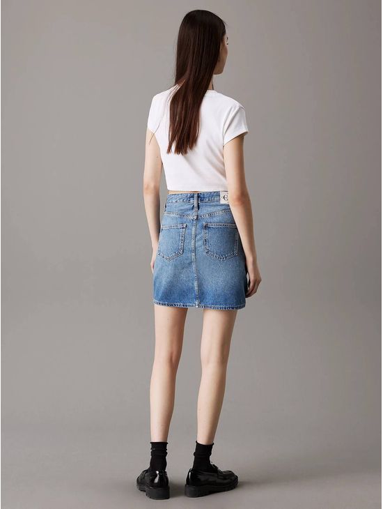 Falda-Calvin-Klein-Mini-Utility-Denim-Mujer-Azul