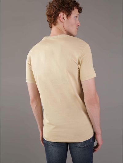 Playera-Calvin-Klein-Monograma-Estampado-Hombre-Beige