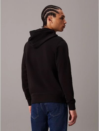 Sudadera-Calvin-Klein-Monograma-Hombre-Negro