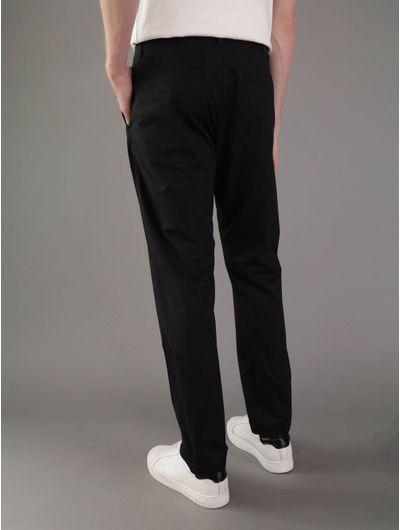 Pantalon-Calvin-Klein-Monograma-Hombre-Negro