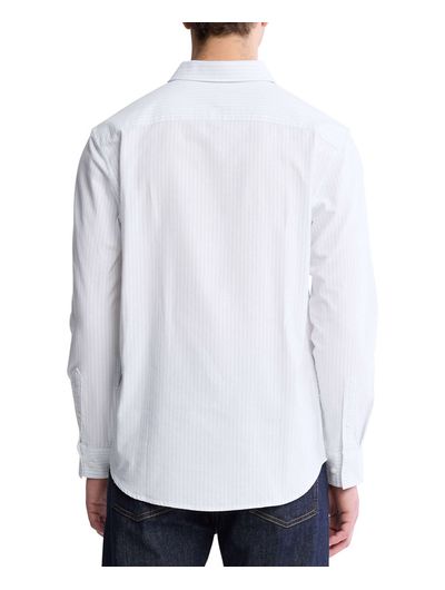 Camisa-Calvin-Klein-Rayas-Hombre-Gris