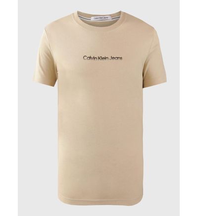 Calvin Klein Playera Beige Hombre Calvin Klein Equivalencias De