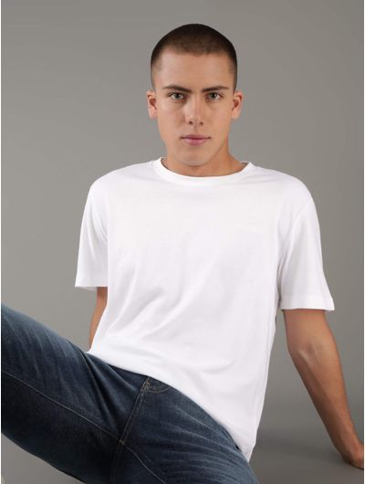 Playera-Calvin-Klein-con-Logo-Bordado-Hombre-Blanco