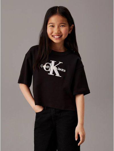 Playera-Calvin-Klein-Oversized-con-Monologo-Niña-Negro