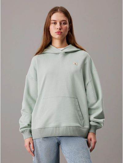 Sudadera-Calvin-Klein-Relaxed-Mujer-Mujer-Verde
