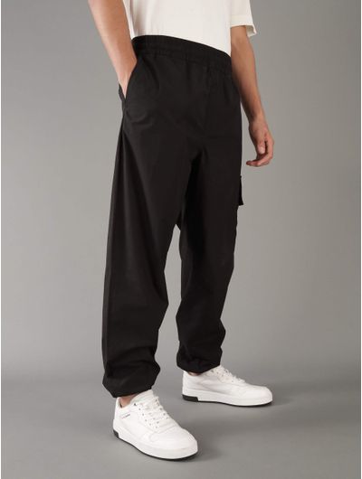 Pants-Calvin-Klein-con-Bolsillos-Cargo-Hombre-Negro