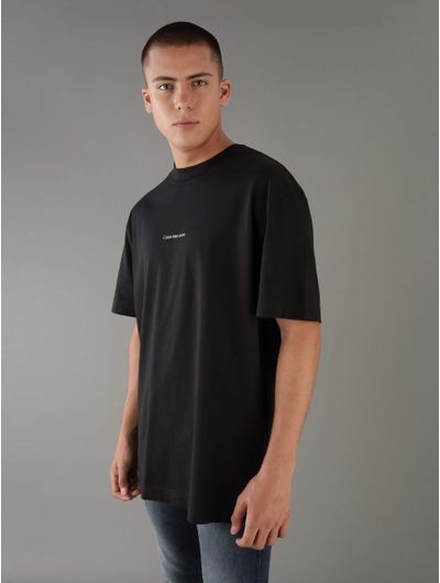 Playera-Calvin-Klein-con-Logo-en-Pecho-Hombre-Negro