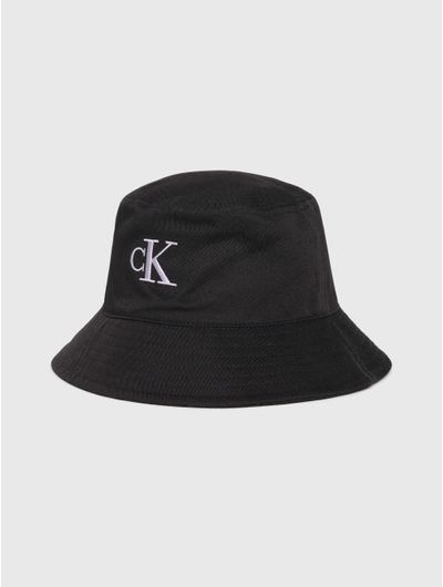 Bucket-Calvin-Klein-con-Monograma-Bordado-Negro