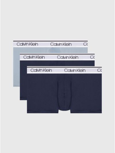 Trunks-Calvin-Klein-Microfiber-Stretch-Paquete-de-3-Hombre-Azul