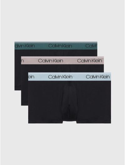 Trunks-Calvin-Klein-Microfiber-Stretch-Paquete-de-3-Hombre-Negro