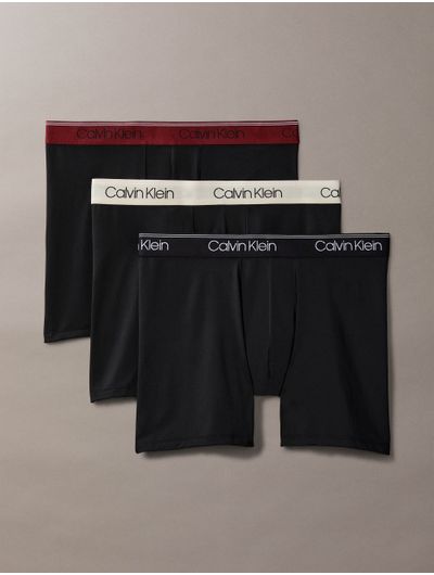 Boxers-Calvin-Klein-Micro-Stretch-Paquete-de-3-Hombre-Negro