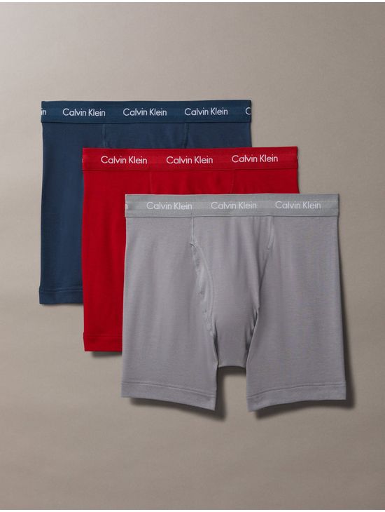 Boxers-Calvin-Klein-Cotton-Stretch-Paquete-de-3-Hombre-Multicolor