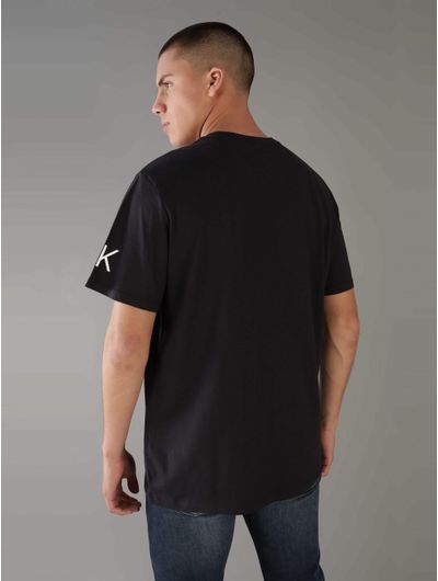 Playera-Calvin-Klein-con-Logo-Estampado-Hombre-Negro