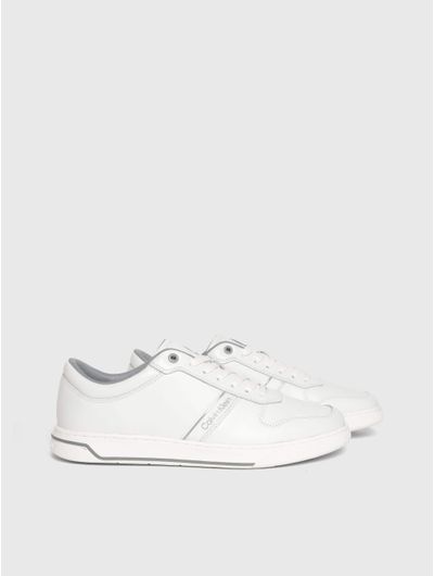 Tenis-Calvin-Klein-de-Piel-Hombre-Blanco