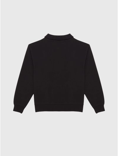 Sudadera-Calvin-Klein-con-Monograma-Bordado-Niño-Negro