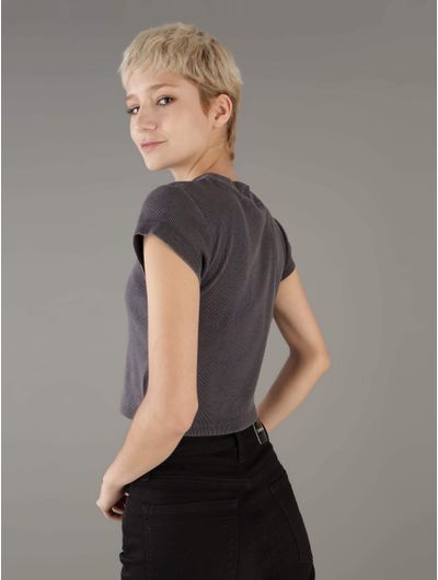 Top-Calvin-Klein-con-Logo-en-Etiqueta-Mujer-Gris