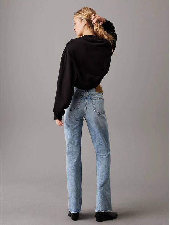 Sudadera-Calvin-Klein-Cropped-Mujer-Negro
