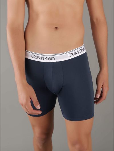 Briefs-Calvin-Klein-Microfiber-Stretch-Paquete-de-3-Hombre-Azul