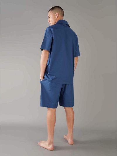 Pijama-Calvin-Klein-de-Playera-y-Short-Hombre-Azul