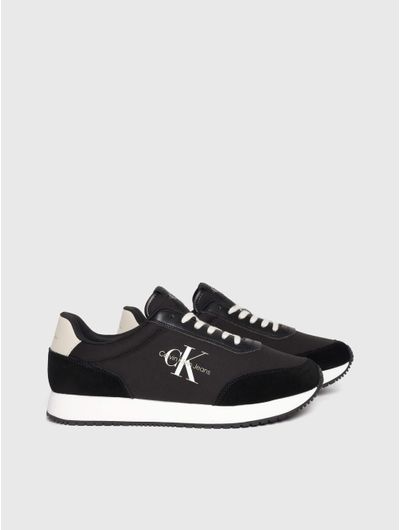 Tenis-Calvin-Klein-con-Logo-Lateral-Hombre-Negro