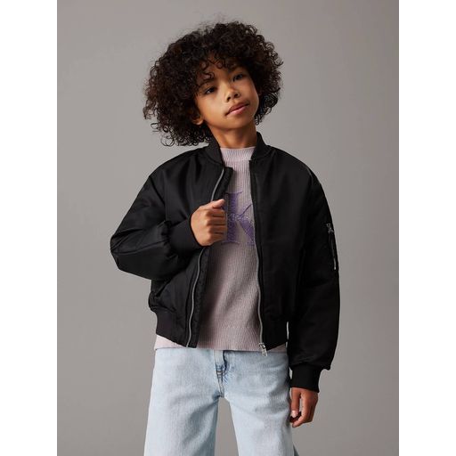Chaqueta Negra Chamarra Cazadora Niño Cazadora Hombre Pull