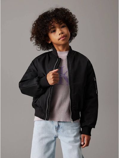 chamarra-calvin-klein-bomber-boxy-niño-negro