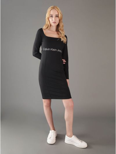 vestido-calvin-klein-con-logo-en-cintura-mujer-negro