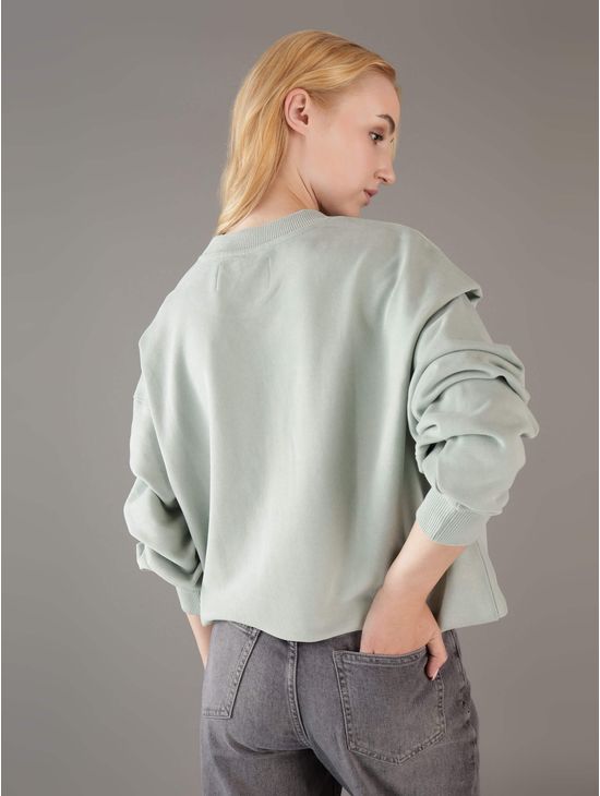 sudadera-calvin-klein-con-bordado-mujer-verde
