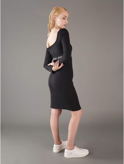 vestido-calvin-klein-con-logo-en-cintura-mujer-negro