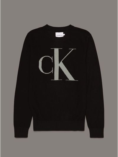 Sueter-Calvin-Klein-con-Monograma-Niño-Negro