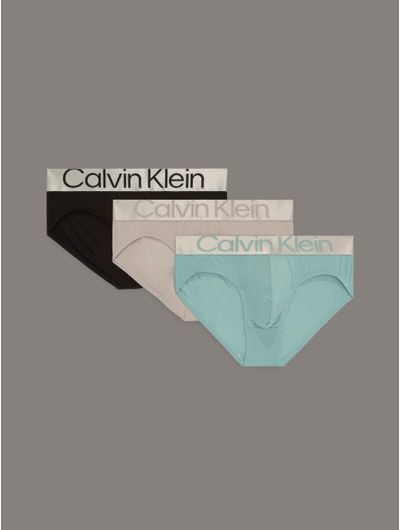 Briefs-Calvin-Klein-Reconsidered-Steel-Paquete-de-3-Hombre-Multicolor