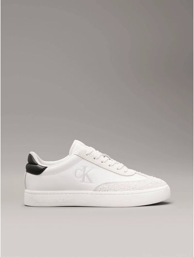 Tenis-Calvin-Klein-Monograma-Mujer-Blanco