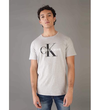 Camiseta calvin klein gris sale