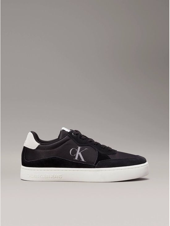 Tenis-Calvin-Klein-de-Ante-Hombre-Negro