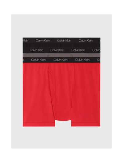 Boxers-Calvin-Klein-con-Logo-en-Elastico-Paquete-de-3-Niño-Multicolor