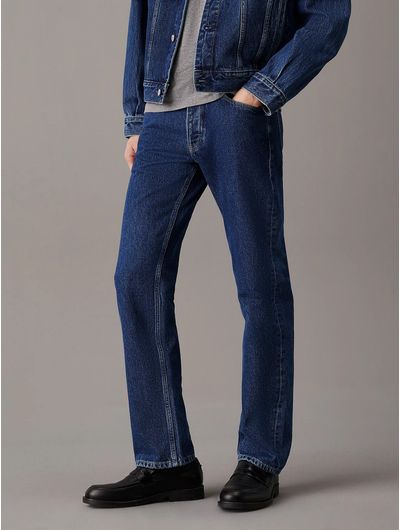 Jeans-Calvin-Klein-Standard-Straight-Hombre-Azul