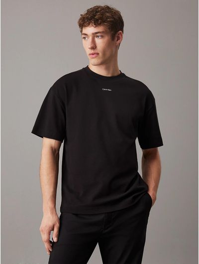 Playera-Calvin-Klein-Micro-Logo-Hombre-Negro