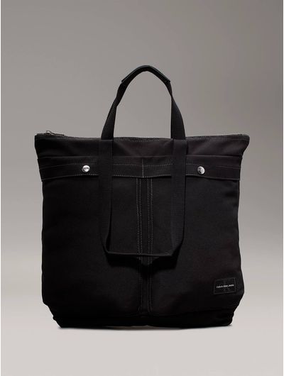 Tote-Calvin-Klein-con-Monologo-Hombre-Negro