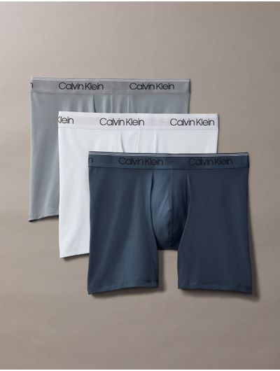 Boxers-Calvin-Klein-Micro-Stretch-Paquete-de-3-Hombre-Azul